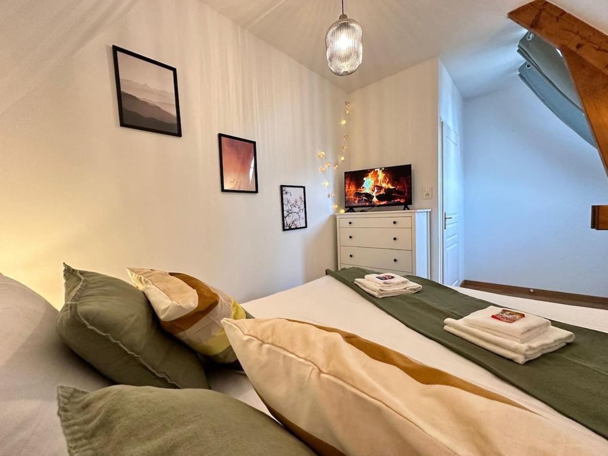 S Bayleved'Air Duplex Vue Chateau, Balneo Et Sauna Sedan Exterior foto
