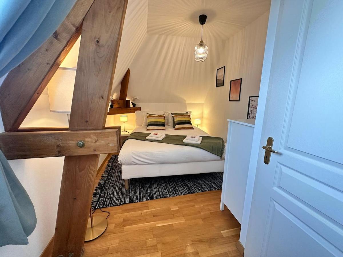 S Bayleved'Air Duplex Vue Chateau, Balneo Et Sauna Sedan Exterior foto