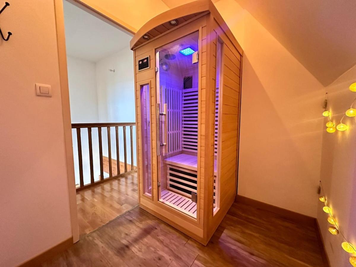 S Bayleved'Air Duplex Vue Chateau, Balneo Et Sauna Sedan Exterior foto