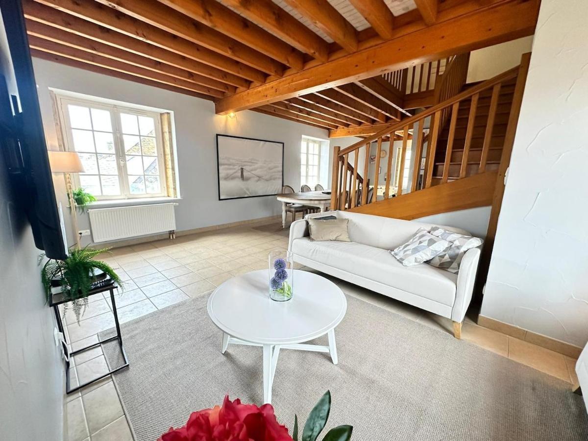 S Bayleved'Air Duplex Vue Chateau, Balneo Et Sauna Sedan Exterior foto